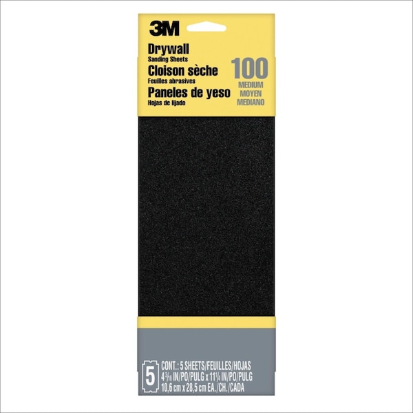 Drywall Sndg Sheets 9092DC-NA, 4.187, PK40